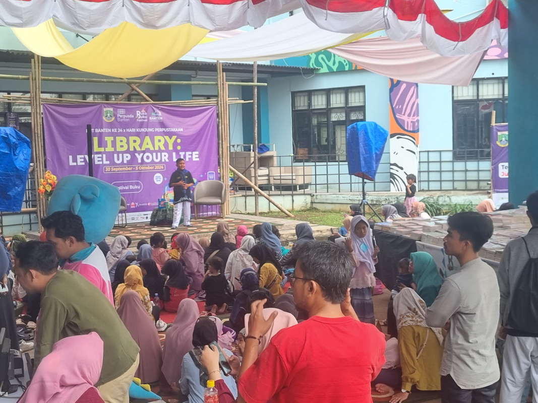 DPK Banten Peduli Generasi Muda: Kreativitas Anak dan Edukasi di Hari Kunjung Perpustakaan