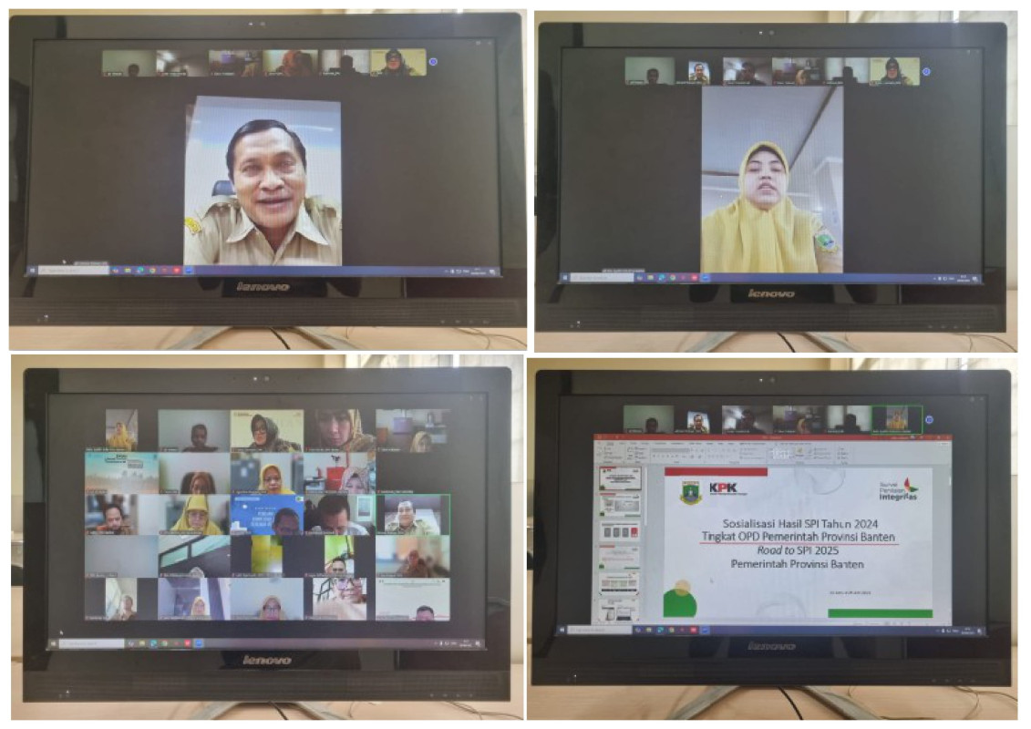 INSPEKTORAT BANTEN EVALUASI SPI 2024 DAN SOSIALISASI SPI 2025