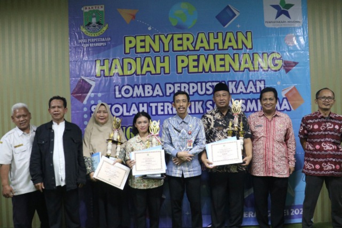 Perpustakaan SMAN 2 Rangkas Bitung wakil Banten pada Lomba Perpustakaan Sekolah SMA/SMK/MA Terbaik Tingkat Nasional Tahun 2024