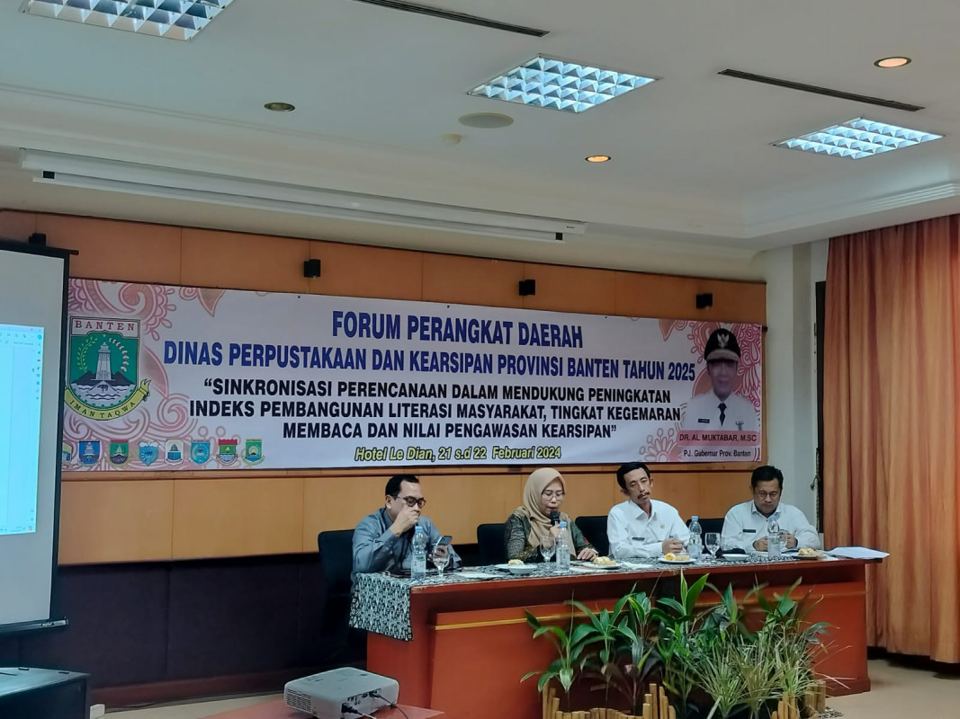 Forum Perangkat Daerah DPK Provinsi Banten Sinkronisasi Perencanaan Tahun 2025