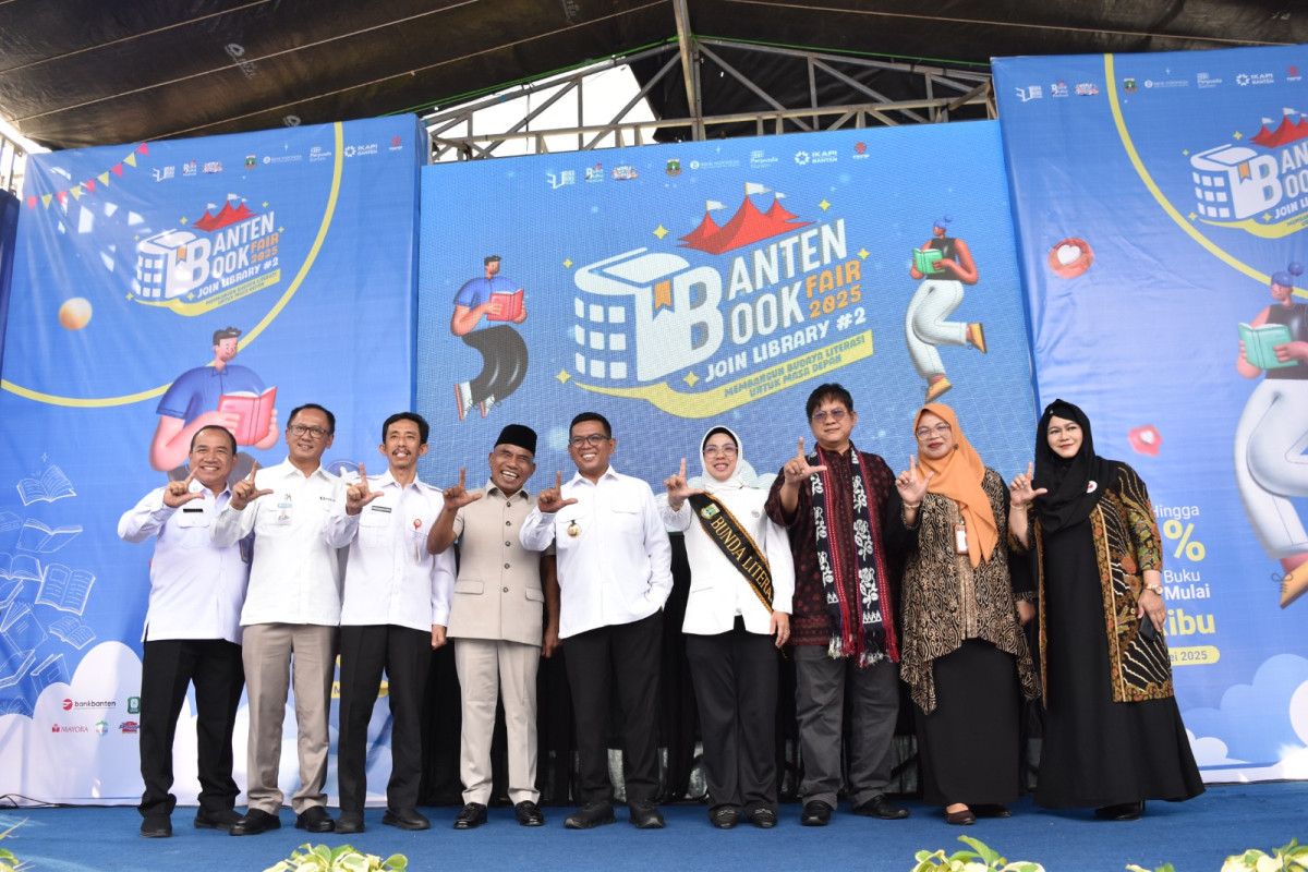 BANTEN BOOK FAIR 2025 RESMI DIBUKA