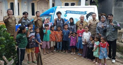 Ketika Perpustakaan Keliling Susah Sinyal