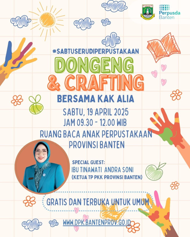 Dongeng & Crafting (Sabtu Seru)
