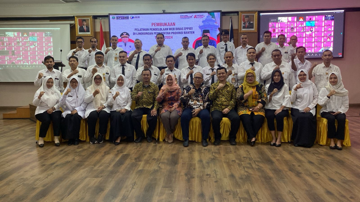 Pelatihan Pengelelolaan Web Dinas (PPID)