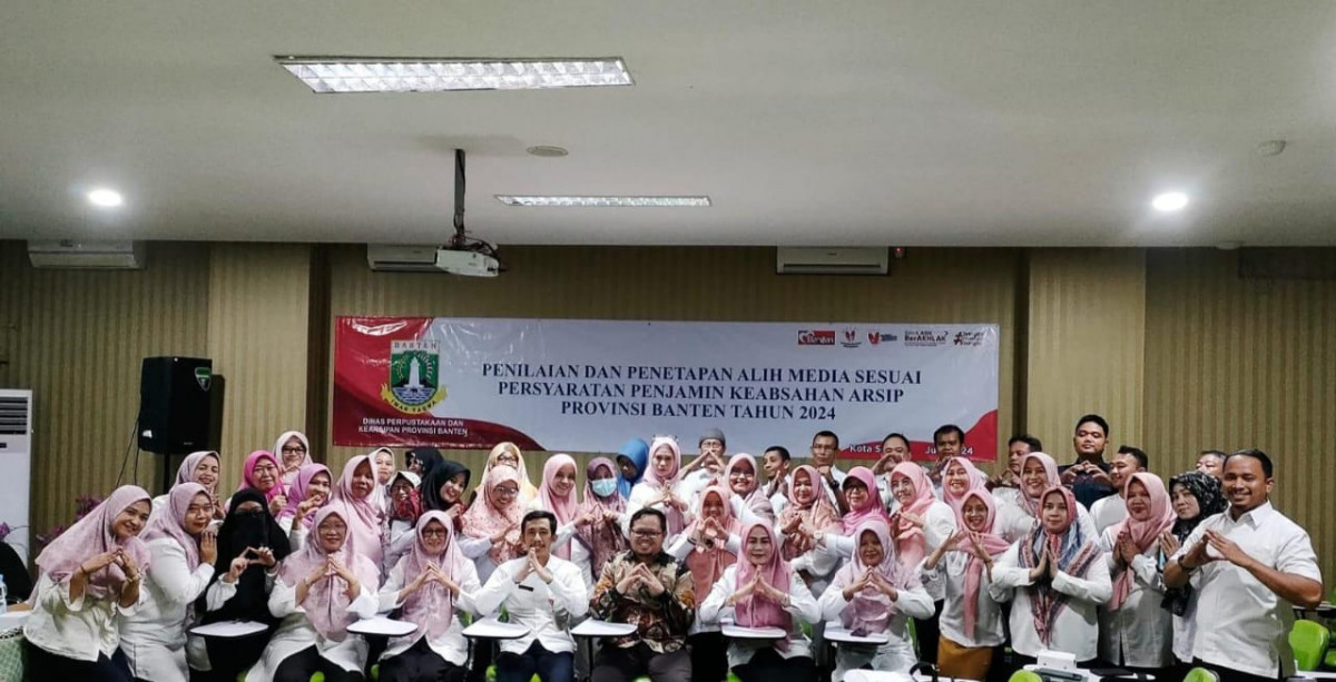 DPK Banten Selenggarakan Sosialisasi Autentikasi Arsip Hasil Alih Media